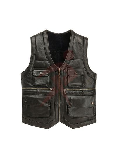 Leather Vest